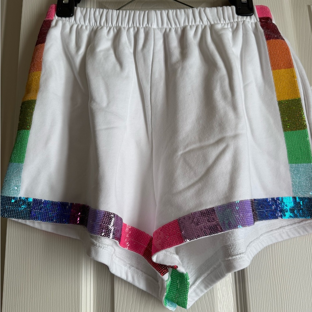 Queen of Sparkles Rainbow Short
